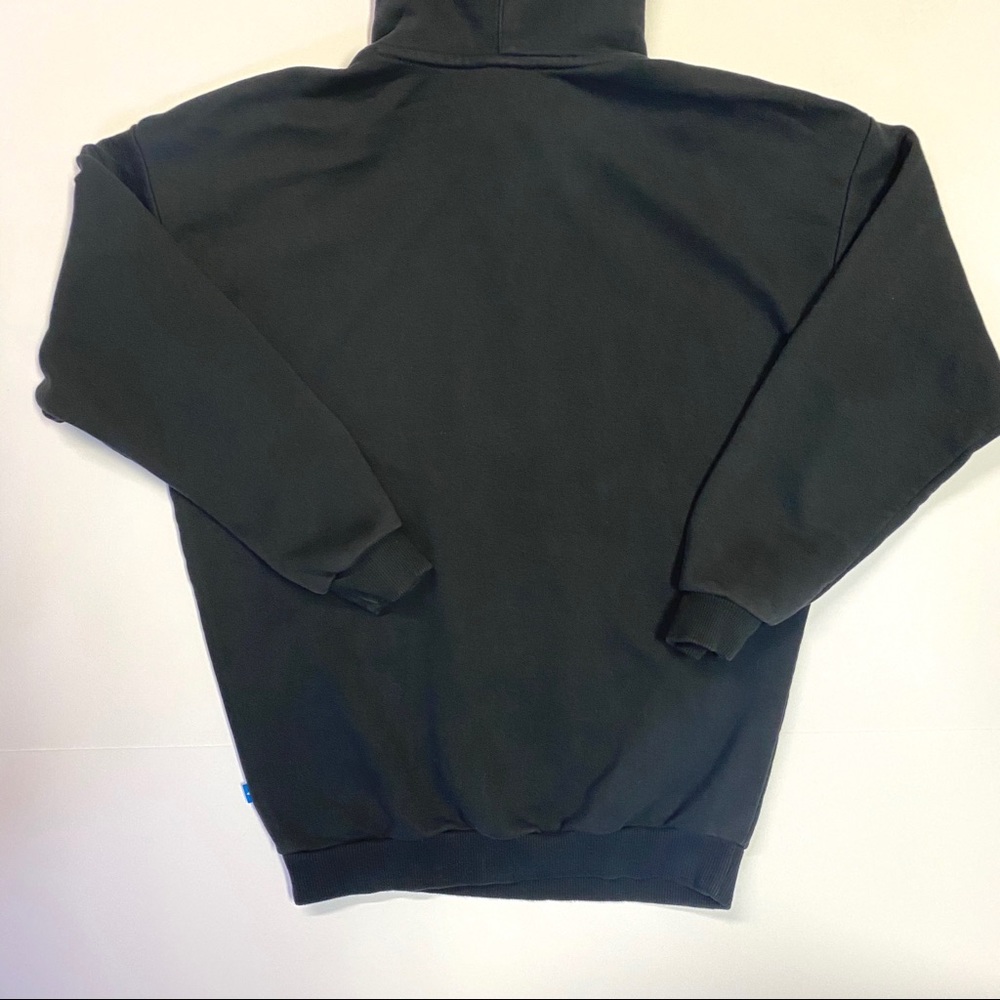 Adidas Originals Black White Trefoil Hoodie - Picture 7 of 9